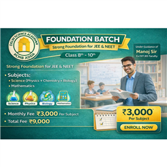 FOUNDATION BATCH (Class 8th–10th)